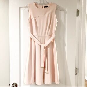Tommy Hilfiger Soft Pink Fit & Flare Dress Size 2